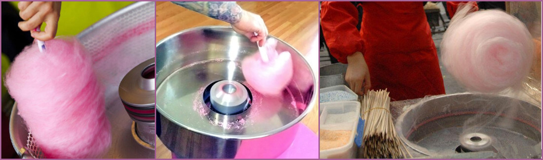 Electric Cotton Candy Machine Application