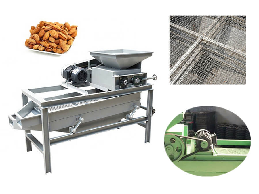 Feature of Almond Sheller and Separator