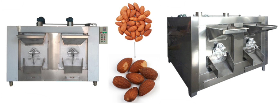 Rotary Nut Roaster Machine Introduction