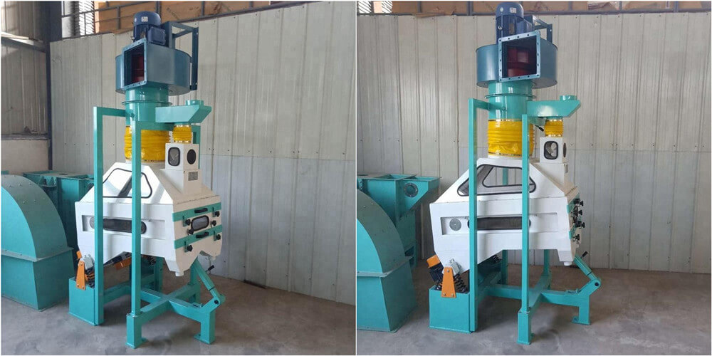Specific-gravity stoning machine for grains