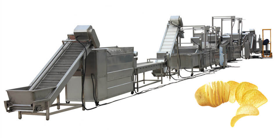 automatic potato chips production line