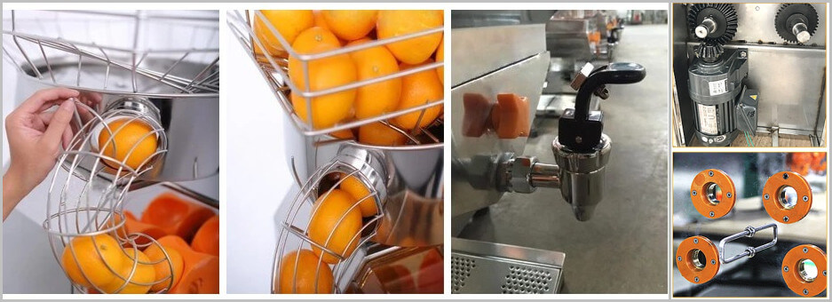 citrus juice extractor features