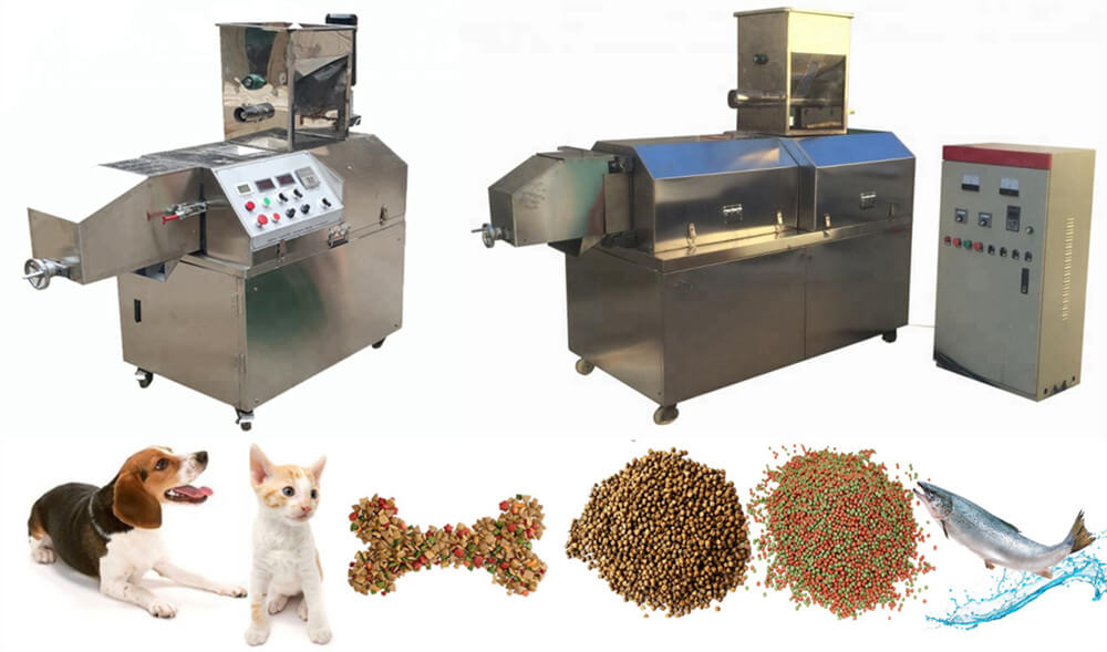 domestic animal feed extruder