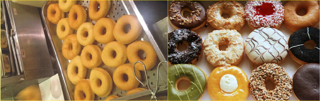 donuts made by mini donut machine