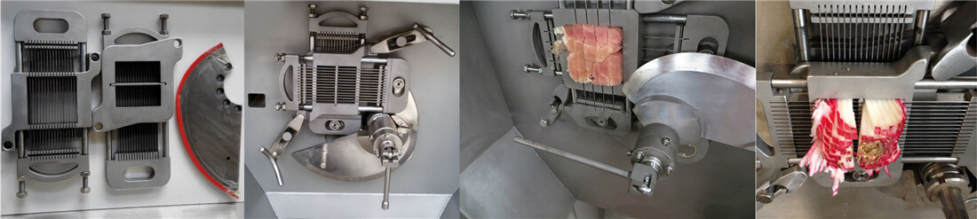 frozen meat cutter machine detail features