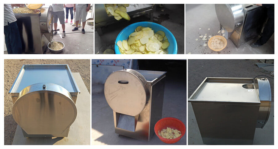Commercial Electric Paper Thin Garlic Slicer Machine For Ginger