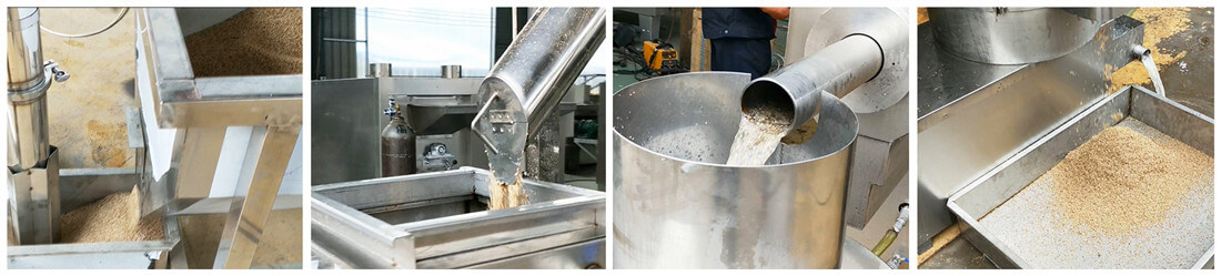 sesame cleaning machine working process