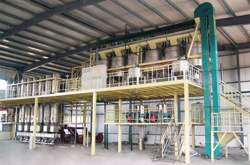 sesame processing plant
