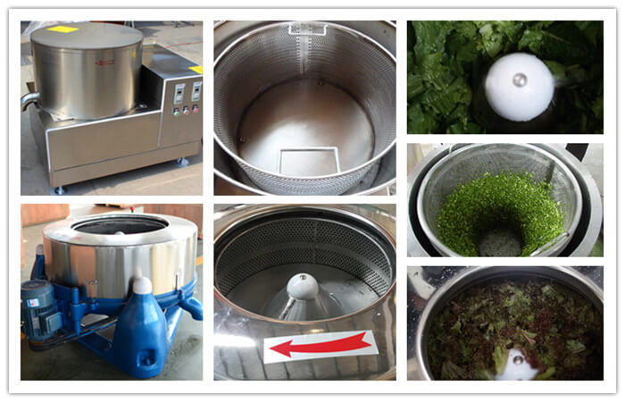 Industrial Fruit Vegetables Centrifugal Dewatering Dehydrator Machine Spin  Dryer - Huafood machine - Vegetable & Fruit Cleaning Machine，Potato Chips  Production Line
