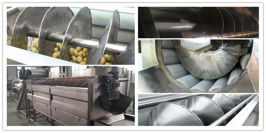 vegetable cleaning machine