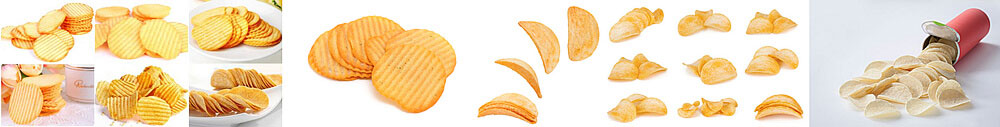 Compound baked potato chip
