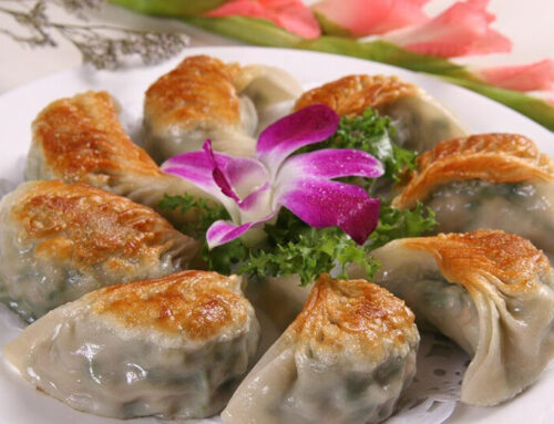 Fried Chinese Dumplings（Jiaozi）