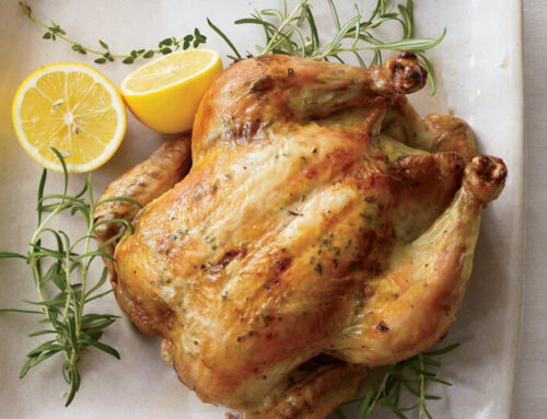 Roasted Chicken with Lemon and Herbs