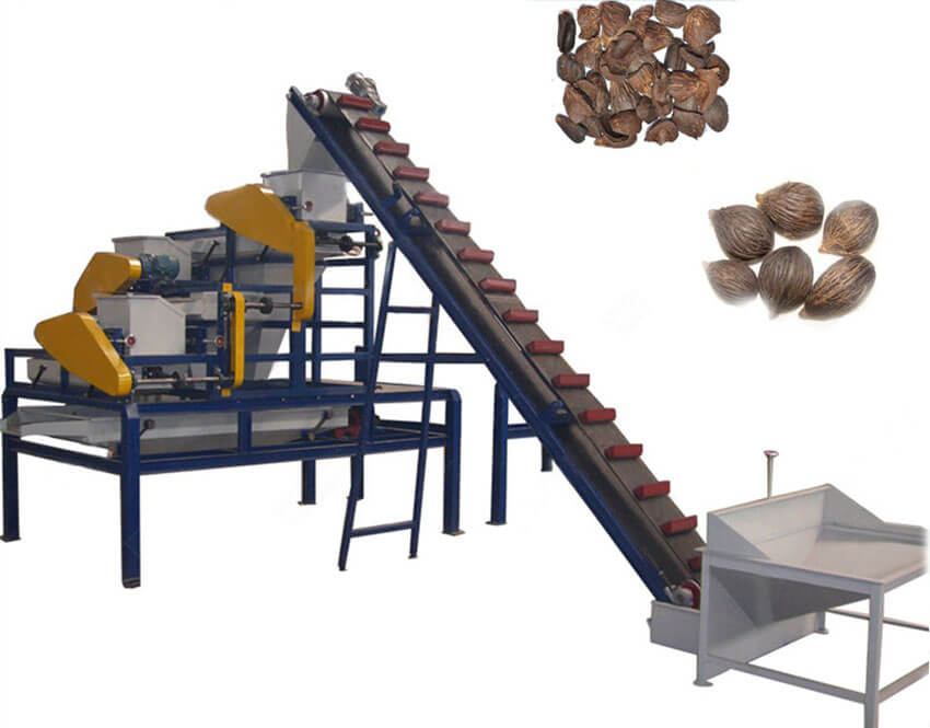 What machines are needed to extract palm kernel oil into vegetable