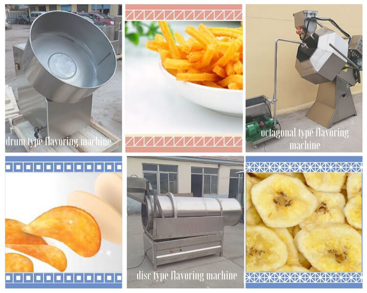 This fully automatic potato chips making machine is specially